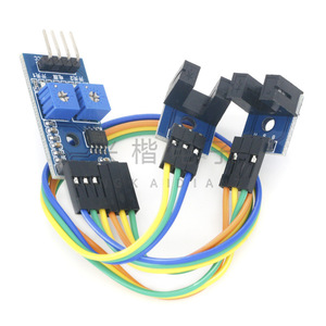 โมดูลตัวเข้ารหัสแสงแบบ 2 ช่องพร้อมหัวพินสำหรับการวัดความเร็วมอเตอร์ - Product Image 2