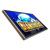 Nuevo Monitor de Pantalla Táctil Capacitiva de 23 Pulgadas Full HD de 10 Puntos con Interfaces DVI y USB para Juegos en Color Champán
