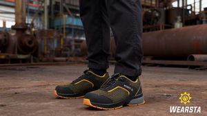 Chaussures <span class=keywords><strong>de</strong></span> <span class=keywords><strong>travail</strong></span> d'été <span class=keywords><strong>ultra</strong></span>-légères Bottes <span class=keywords><strong>de</strong></span> construction <span class=keywords><strong>de</strong></span> sécurité confortables et antidérapantes Protection des pieds en caoutchouc durable - Product Image 5