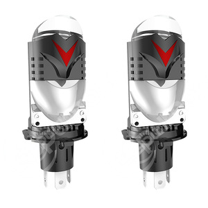 <b>H4</b> LED Car Headlights 15000 Lm 70W High Low Beam Integrated Black Ultra Bright Direct Insertion - Product Image 3