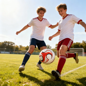 PVC-Fuß<span class=keywords><strong>ball</strong></span> Größe 4 & 5 Umweltfreundlich Individuell Anpassbar Leichtgewichtig für Outdoor-Training Großhandel Hohe Qualität - Product Image 6