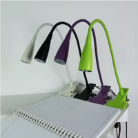 Lampe à pince électrique moderne flexible à LED