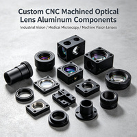 Composants de lentilles de précision en aluminium CNC pour la vision industrielle, les microscopes médicaux et les caméras de vision industrielle – Solution complète