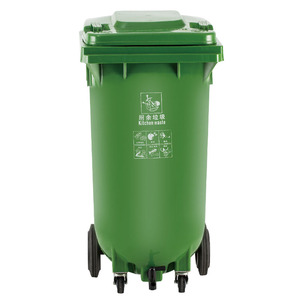 <span class=keywords><strong>Conteneur</strong></span> à déchets en plastique HDPE 120 litres avec roues, bon marché, Restaurant - Product Image 1