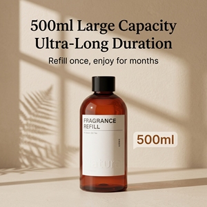 Custom Eco-Friendly Flower Reed <strong>Diffuser</strong> <strong>Oil</strong> Refill 500ml Strong Scent Luxury <strong>Room</strong> Air Freshener for Home &amp; Hotel - Product Image 1
