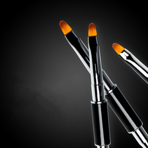 Double Head <strong>Nail</strong> <strong>Pen</strong> Take and Press Glue Embossed <strong>Nail</strong> Brush Lines Painting <strong>Pen</strong> Brushes UV Gel <strong>Polish</strong> Tips Brush Custom LOGO 1PC - Product Image 5