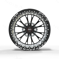 Jantes forgées AX 17 18 20 pouces pour camion, noir brillant, à rayons multiples fraisés en Y, 6x139.7 pour Chevy Silverado GMC Sierra 1500 Toyota