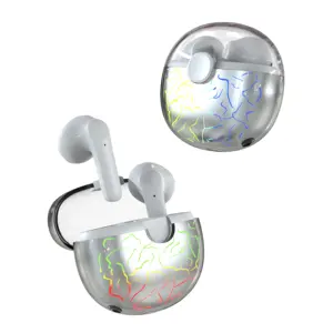 New Design LED Display Colorful Bluetooth Earphone Headphone With Wireless Earbud Headset