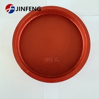 JINFENG Système de protection contre l'incendie Cast Technics Raccord de tuyau rainuré et surface de peinture pour gicleurs d'incendie et lutte contre l'incendie