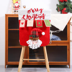 Juego de Sillas Decorativas Navideñas, Juego de Taburetes, Decoración para el Hogar - Product Image 6