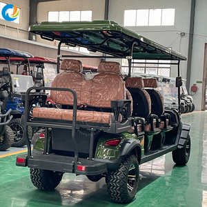 Golf Cart Elettrico a 6 Posti per Resort, Veicolo Navetta EV a 8 Posti, Buggy Turistico con Approvazione CE - Product Image 2