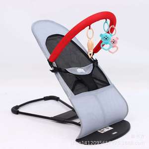 Foldable Baby Rocking Chair 80x51.5x35cm With Toys For 0-12 Months - Product Image 4