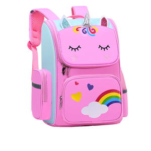 <span class=keywords><strong>Sac</strong></span> à <span class=keywords><strong>dos</strong></span> scolaire pour enfants, design de logo de dessin animé mignon, tendance, imperméable, en polyester, pour les élèves de la maternelle au CM2. - Product Image 5