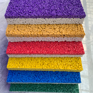 Gránulo de goma EPDM para patio de recreo al aire libre pista de Deportes de pista suelo antideslizante pista de correr <span class=keywords><strong>PAVIMENTO</strong></span> PARA LA ESCUELA - Product Image 1
