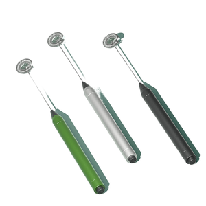 <span class=keywords><strong>Mousseur</strong></span> à lait et fouet électrique portatif personnalisable, alimenté par batterie, avec mixeur à main et appareil à mousse de lait - Product Image 2