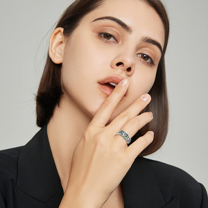 友情ジュエリー 925スターリングシルバー 誕生石 ケルトノット アイリッシュノット クラダーリング 女性用 - Product Image 5