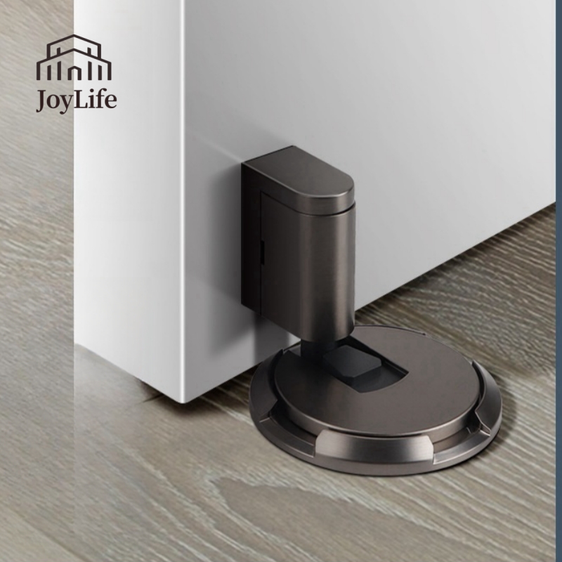 Topes Para Puertas De Aluminio Sumnacon Tope Magnético Resistente Para Puerta, Tope De Puerta De Acero Inoxidable Con Imán Para Suelo De Pared, Soporte Magnético Resistente Con Tope De Puerta Magnético