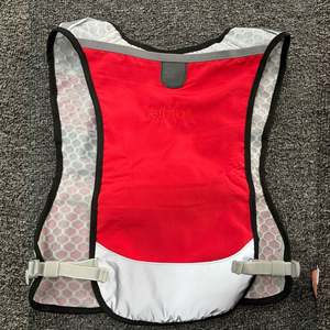 Veste d'hydratation pour course à pied en vente chaude, sac à dos d'extérieur, veste de course réfléchissante, porte-téléphone, équipement pour hommes et femmes, noir - Product Image 4