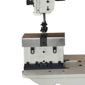 Máquina de coser de hilo grueso con gancho de lanzadera de barril grande de 2 agujas para productos de cuero iguales a Durkopp Adler 204-370 - Product Image 3