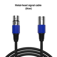 Câble DMX XLR 3 broches mâle-femelle direct usine pour éclairage de scène, système audio professionnel et équipement DJ
