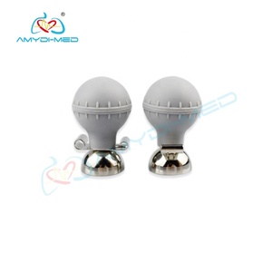 Hete Verkoop Agcl/Ag Herbruikbare Volwassen Borst Zuiglamp <span class=keywords><strong>Ecg</strong></span> Elektroden Binaural Grey Blub <span class=keywords><strong>Ecg</strong></span> Elektroden - Product Image 2