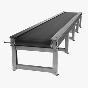 Truelisort New Stainless Steel Rubber <strong>Belt</strong> <strong>Conveyor</strong> with Motor Adjustable <strong>Speed</strong> Durable for Logistics Warehouse Food Manufacture - Product Image 1