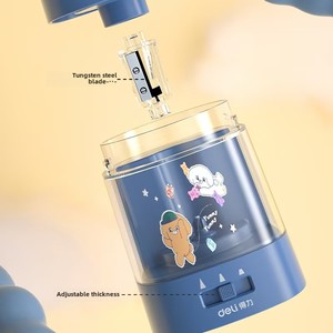 Deli 68658a cao cấp điện bút chì mài cung cấp thiết yếu cho sinh viên điện bút chì mài - Product Image 5