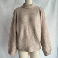 Fournisseur en gros de pulls en tricot pour femmes, à manches longues, épais, surdimensionnés, amples, chauds, décontractés, style pull ou chemisier
