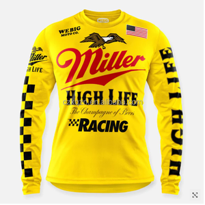 定制2024新泽西摩托车越野自行车骑亚视MTB DH赛车长袖衬衫摩托车 - Product Image 3