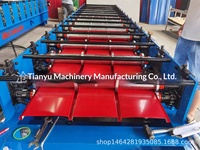 Machine de formage de carreaux entièrement automatique avec système de contrôle PLC, marque Tianyu, vente directe d'usine en Chine, prix bas