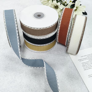 Toptan Dokuma Yüksek Kaliteli Dekorasyon Kumaş Kurdelesi, El İşi Hediye Paketleme Düğün Dayanıklı Kurdele Ruloları Toplu Tedarikçi - Product Image 4