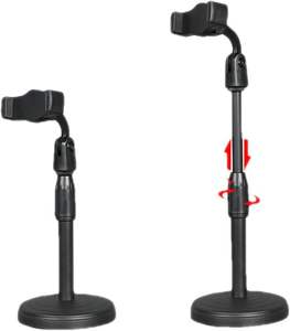 Palo de Selfie Flexible con Trípode y Luz LED, Soporte Inalámbrico para Teléfono, Disponible para OEM - Product Image 3