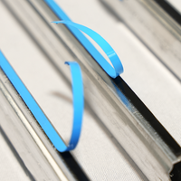 Barre d'espacement de ruban de butyle en pâte en gros pour verre isolant Barre d'espacement en aluminium pliable de première étanchéité