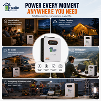 Estación de Energía Todo en Uno de 1000W 2000Wh con Batería LiFePO4, Generador Solar con Múltiples Puertos de Salida para Respaldo Doméstico, RV y Camping