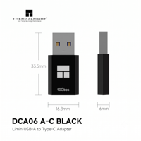 Adaptateur de type C Thermalright DCA06 USB 3.0 mâle à USB 2.0 10Gbps Support Adaptateur de convertisseur USB C à charge rapide