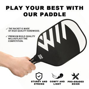 Pagaie d'épaisseur personnalisée approuvée par Usapa Pagaie de Pickleball en fibre de carbone à utiliser pour le divertissement - Product Image 6