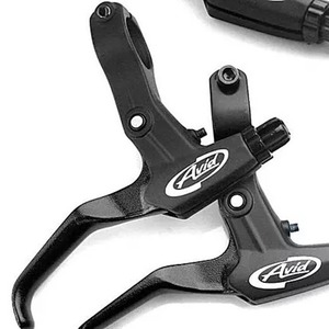 Leviers de frein de vélo FR5 en alliage d'aluminium, 2 doigts, noirs, pour VTT et vélos à pignon fixe, étrier en aluminium forgé, légers - Product Image 2