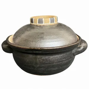 亚洲禅宗日本陶器陶瓷食品取暖器烹饪用火锅