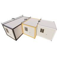 Maison conteneur détachable CY 20 40 pieds avec chambre, maison mobile, dortoir, préfabriquée, petite maison modulaire en panneaux sandwich