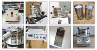Équipement de criblage de poudres fines spécial laboratoire, inspection ultrasonique, tamis vibrant