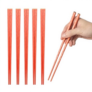 5 Pares de Palillos de Fibra de Vidrio Coloridos con Logotipo Personalizado, Antiadherentes y Resistentes al Calor, Regalos Empresariales para Usar con Ramen/Sushi Sakura - Product Image 3