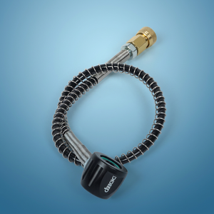 ท่อเติมลมถังดำน้ำยี่ห้อ Yoke, ท่อชาร์จแรงดันสูงแบบเชื่อมต่อเร็วขนาด 8 มม. สำหรับถังอากาศดำน้ำ - Product Image 1