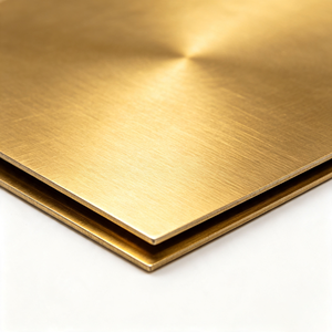 Plaque en laiton H59 CuZn40 à bas prix, tempérament dur, surface usinée, feuille de cuivre jaune pour la construction, quincaillerie de portes et fenêtres, sur mesure - Product Image 1