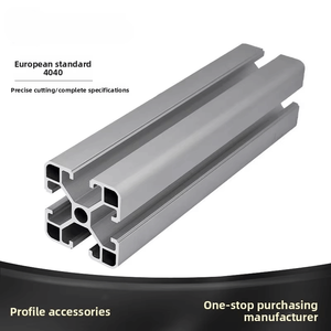 Profilo in Lega di Alluminio 6063 Standard Europeo Industriale 2020 <span class=keywords><strong>3030</strong></span> 4040 per Linee di Produzione Automatizzate - Product Image 2