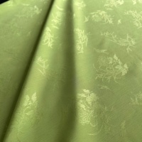 Willow Wrinkle Textured 100% Polyester 145g/m² 150cm mit floralem, erhöhtem, geprägtem Muster aus gewebtem Polyester-Jacquard-Stoff der Serie 12