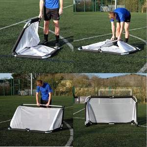 But <span class=keywords><strong>de</strong></span> football pliable portable en aluminium 5*3 pieds, filet <span class=keywords><strong>de</strong></span> football, but <span class=keywords><strong>de</strong></span> football pliable pour l'extérieur - Product Image 5