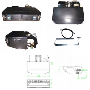 BEU-404-100 4 kleine Löcher PP Einzel kühlung 24V/12V Auto Klimaanlage Verdampfer Einheit - Product Image 2