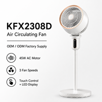 Ventilateur de brumisation intelligent électrique oscillant, robuste, esthétique, étanche, avec trépied flexible, pour la salle de sport et l'entraînement (OEM/ODM)