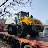 Nouveau compacteur à rouleaux vibrants à tambour unique à entraînement hydraulique LTD720H 20 tonnes