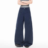 Jeans structurés de style américain pour hommes – Nouvelle collection, qualité supérieure, coupe droite ample et fluide, style rétro, pantalon de travail fait main